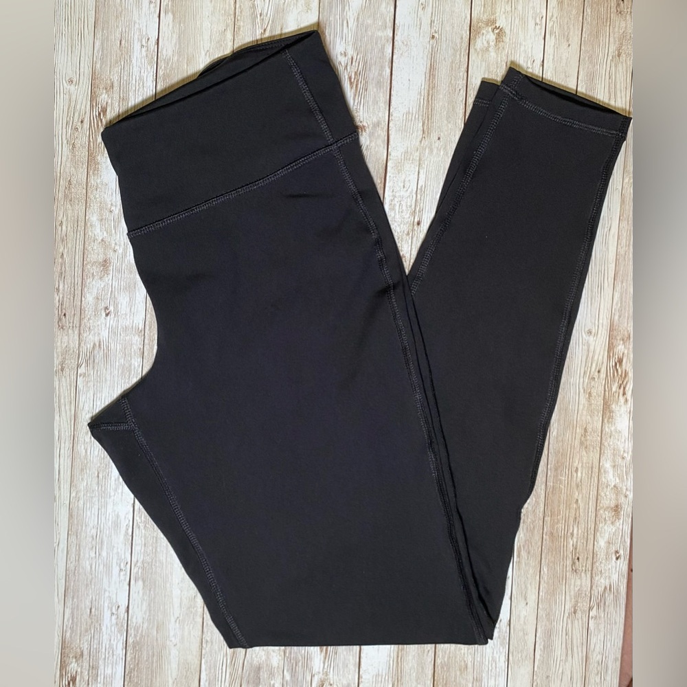 Old Navy Women's Mid-Rise PowerPress Leggings Black L 12-14 - Picture 3 of 15